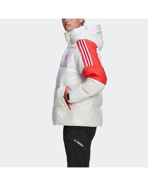 Adidas Red Warm Outdoor Sports Down Jacket for men