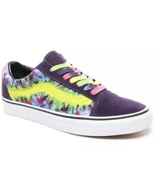 Vans Blue Old Skool 'Tie Dye' for men