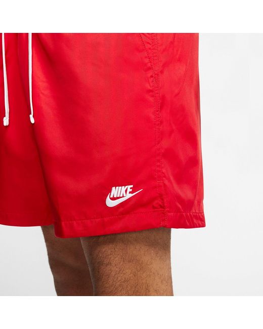 Nike Red Sportswear Sport Essentials Shorts 'University' for men