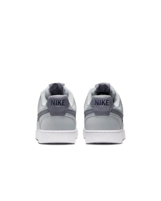 Nike White Court Vision Low Next Nature 'Light Carbon' for men