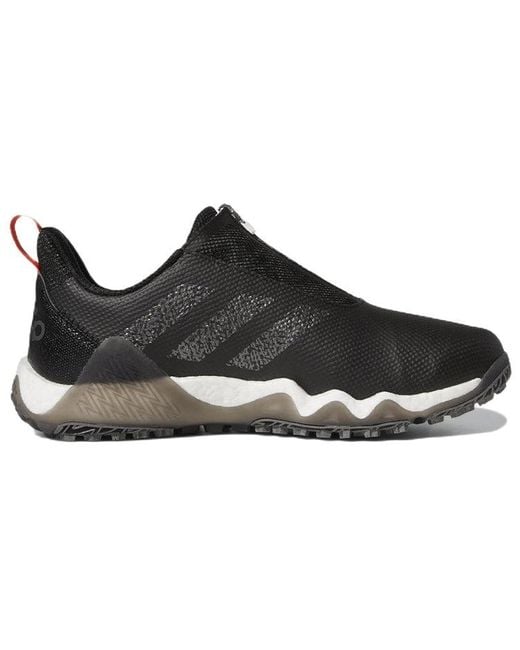 Adidas Black Codechaos 22 Boa Golf Dark Metallic' for men