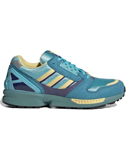 Adidas Blue Zx 8000 'Light Sand' for men