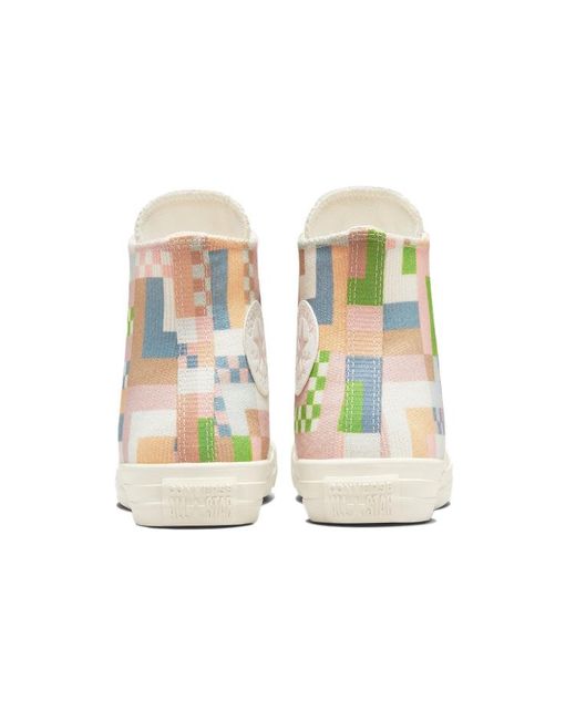 Converse Multicolor (Wmns) Chuck Taylor All Star High 'Crafted Abstract Stripes'