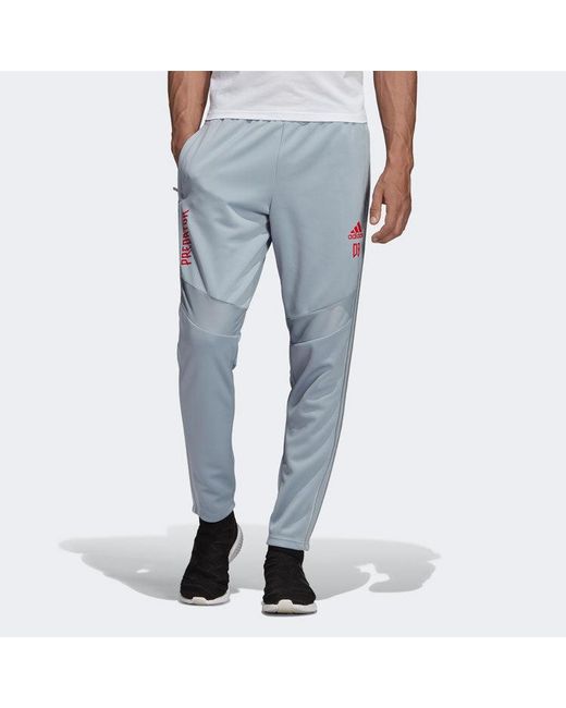 Adidas Blue Tiro Pre Db Pnt Pred David Beckham Soccer/Football Casual Sports Pants/Trousers/Joggers Light for men
