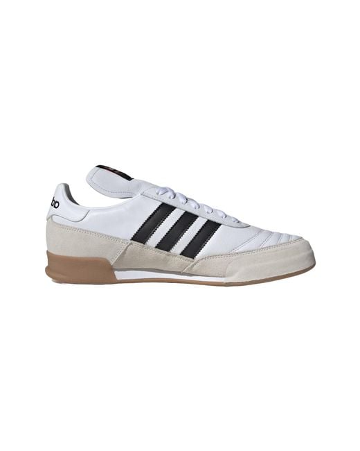 Adidas S Mundial Goal Shoes Adults Indoor Football Boots White/black 11 Uk