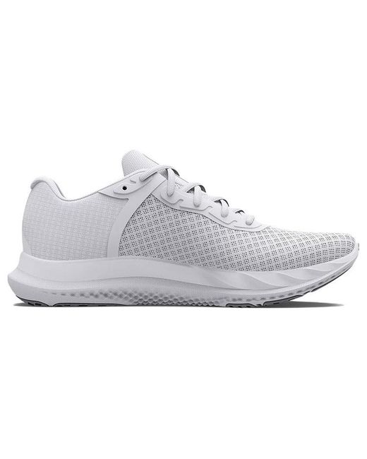 Under Armour White (Wmns) Charged Breeze Metallic'