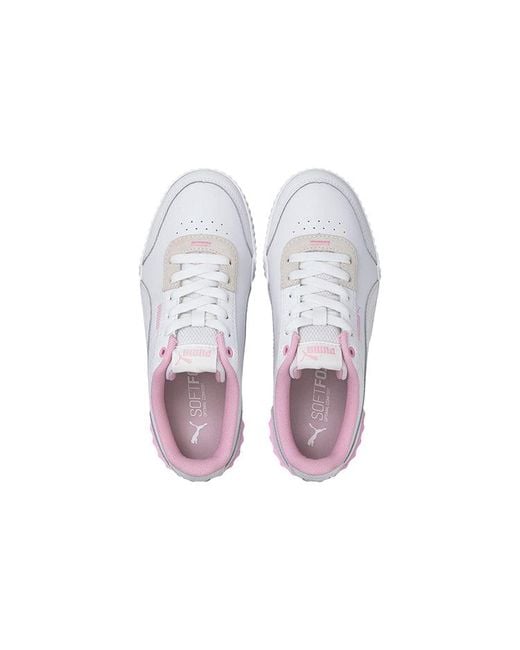 PUMA White (Wmns) Carina Lift Casual Board Shoes