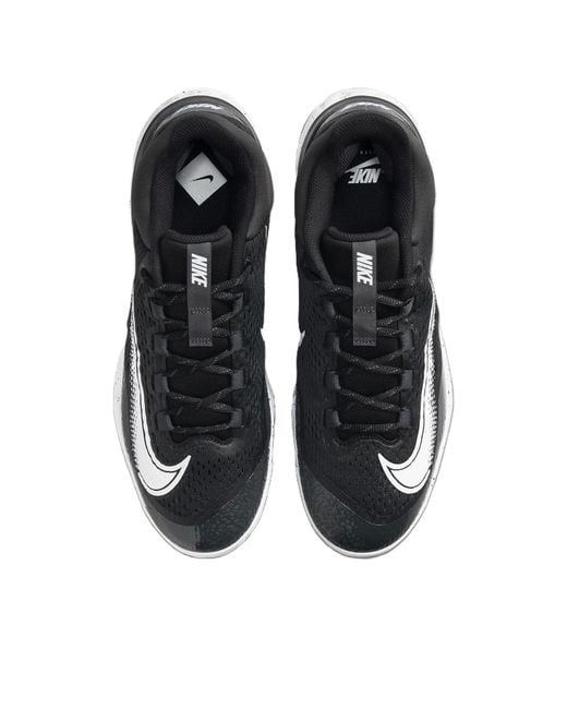 Nike Black Alpha Huarache Elite 4 Low for men