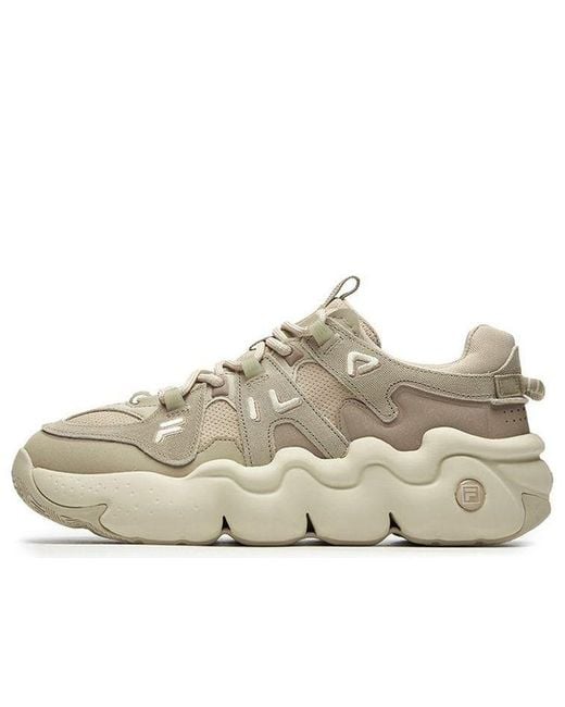 Fila White Barricade Low Sneakers for men