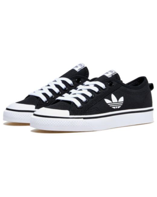 Adidas Blue Nizza Trefoil for men