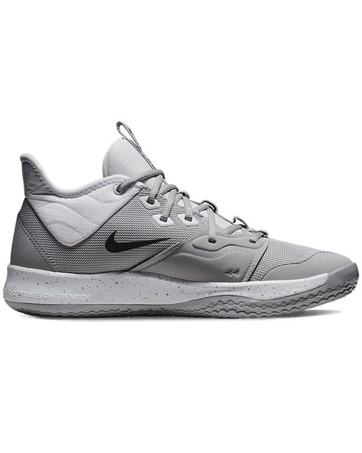 Nike Gray Pg 3 Tb 'Wolf' for men