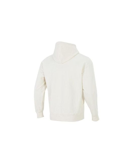 PUMA White Limited Cny Knit Hooded Stay Warm Athleisure Casual Sports Pullover for men