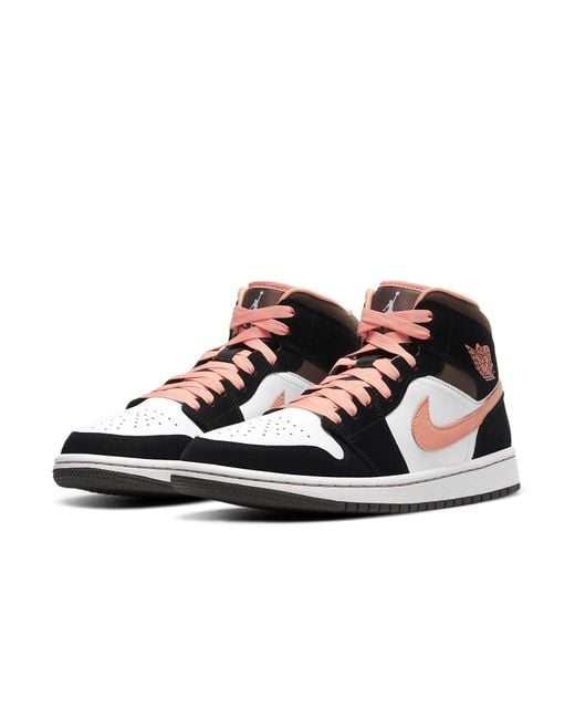 Nike Black (Wmns) 1 Mid Se 'Peach Mocha'