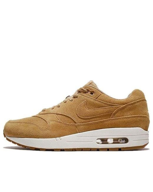 Nike Brown Air Max 1 Premium 'Wheat' for men