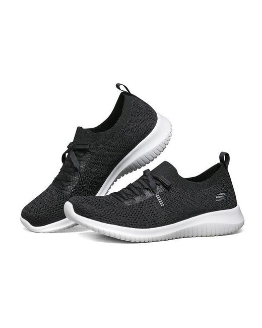 Skechers Black (Wmns) Ultra Flex Slip-On Loafers