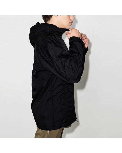 Stone Island Black Ghost Reversible Hooded Jacket for men