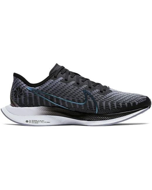 Nike Black (Wmns) Zoom Pegasus Turbo 2 Rise 'Midnight'