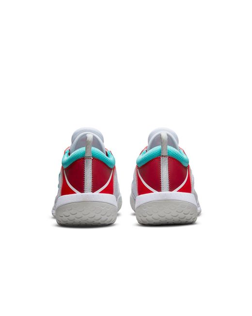 Nike White (Wmns) Court Zoom Nxt Habanero'