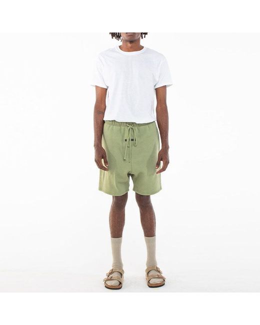 Fear Of God Green X Union La Fw21 Vintage Short Army for men