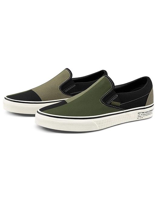 Vans Black Classic Slip-On '66 Supply for men