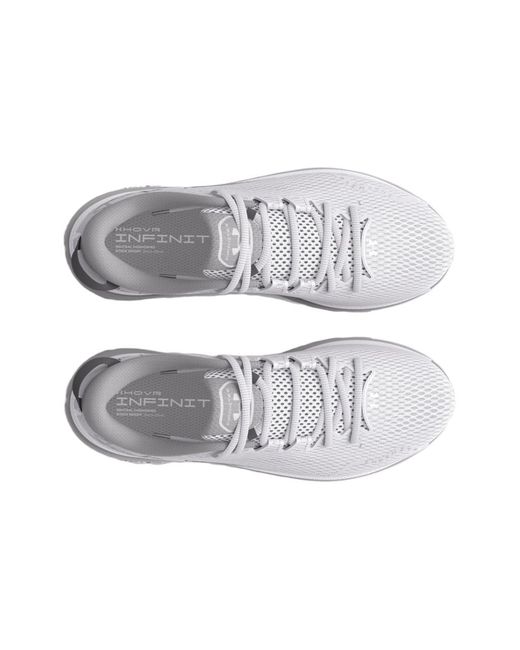 Under Armour Gray Hovr Infinite 5 Running Shoes