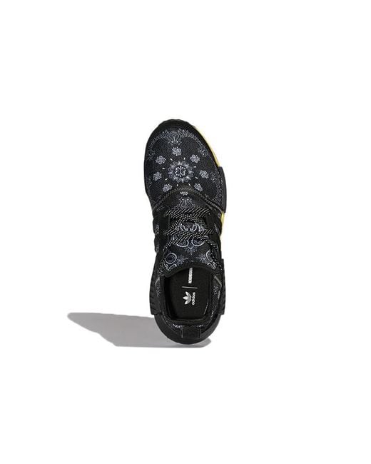 Adidas Black Neighborhood X Nmd_R1 Paisley Bandana' for men