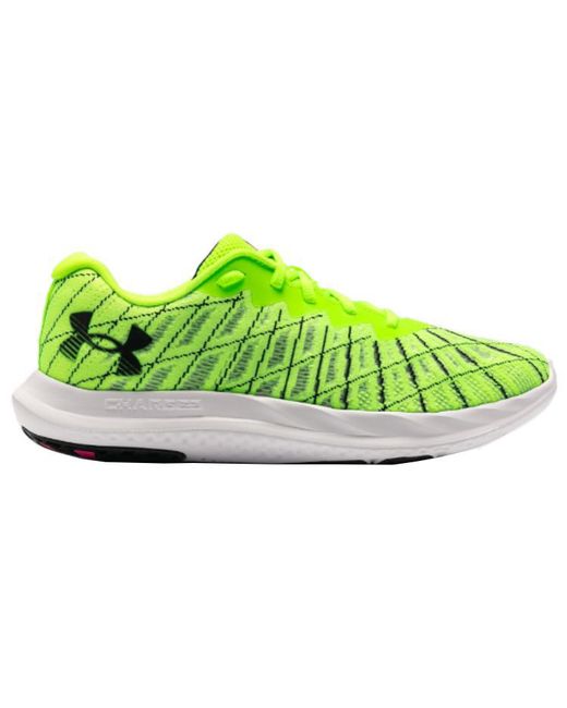 Under Armour Green Charged Breeze 2 'Lime Surge' for men