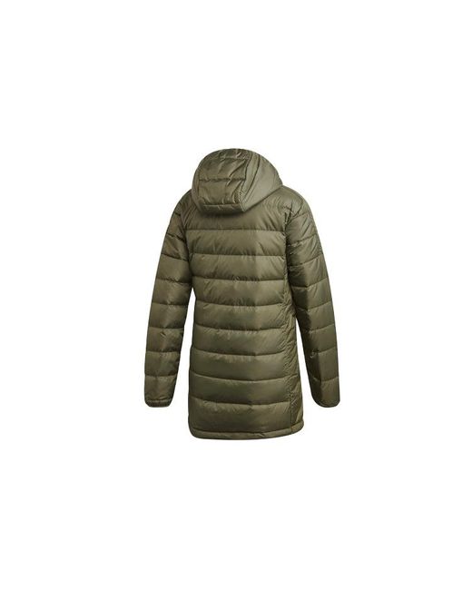 Adidas Green Female Essentials Down Parka