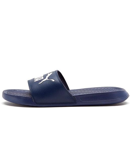 PUMA Blue Popcat Slipper for men