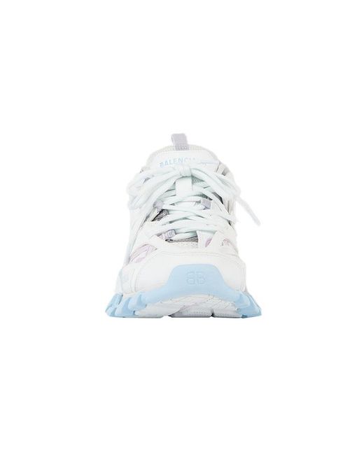 Balenciaga Track Lace-up Sneakers White Pastel