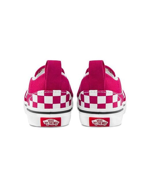 Vans Pink Old Skool V Toddler/ Checkboard for men
