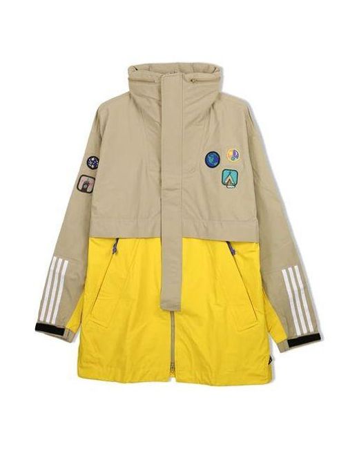 Adidas Yellow X Pharrell Hu Crossover H 3L Jacket for men