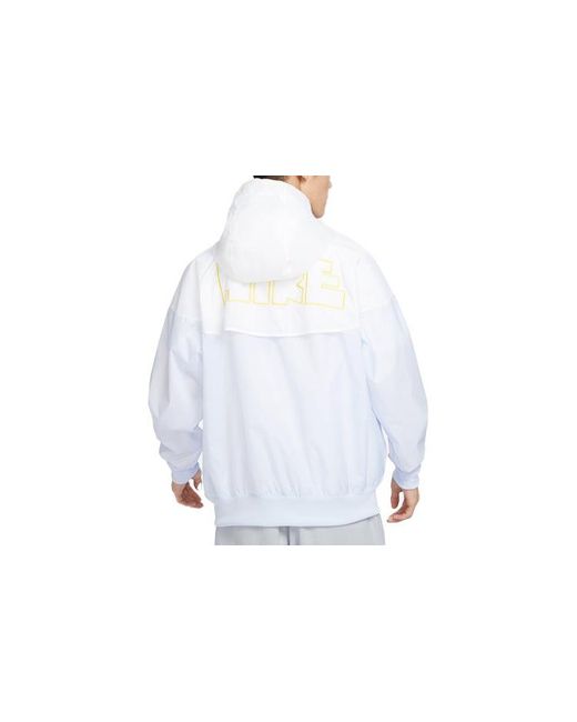 Nike Blue Windrunner Woven Lined Jacket for men