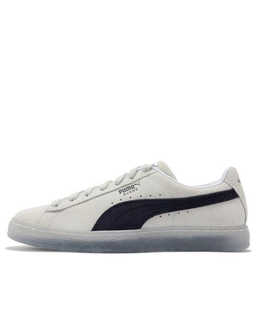PUMA White Suede Translucent for men