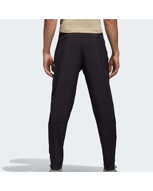 Adidas Black M Id Lw Striker Sports Stylish Woven Long Pants for men