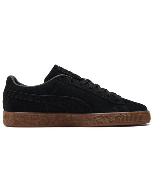 PUMA Black Suede Gum' for men