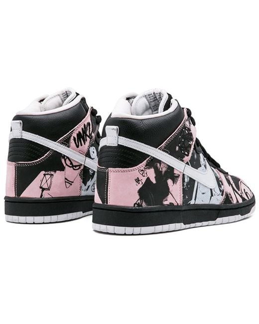 Nike Black X Futura X Unkle Sb Dunk High Pro 'Unkle' for men