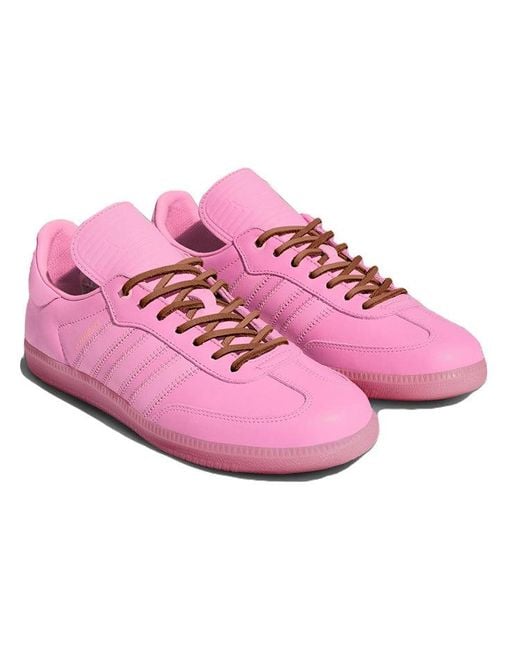 Adidas Pink X Pharrell Humanrace Samba for men