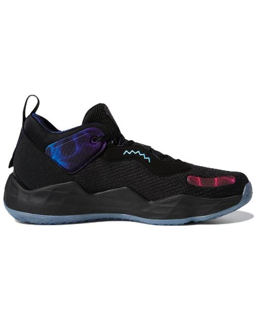 Adidas Blue D.O.N. Issue #3 Gca 'Stars Of Utah' for men