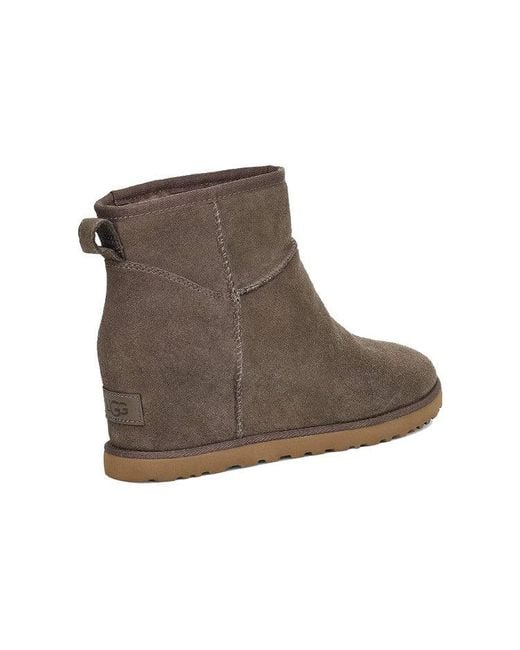 Ugg Brown (Wmns) Classic Femme Mini Snow Boots Coffee