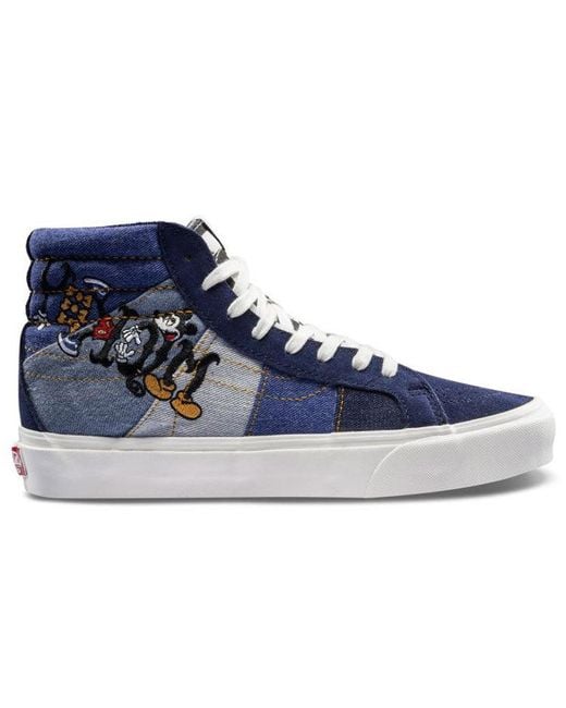 Vans Blue Disney X Taka Hayashi X Sk8-Hi 'Mickey's 90Th' for men