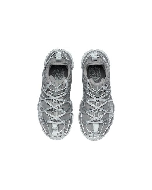 Li-ning Gray (Wmns) Mix Ace 'Shark'