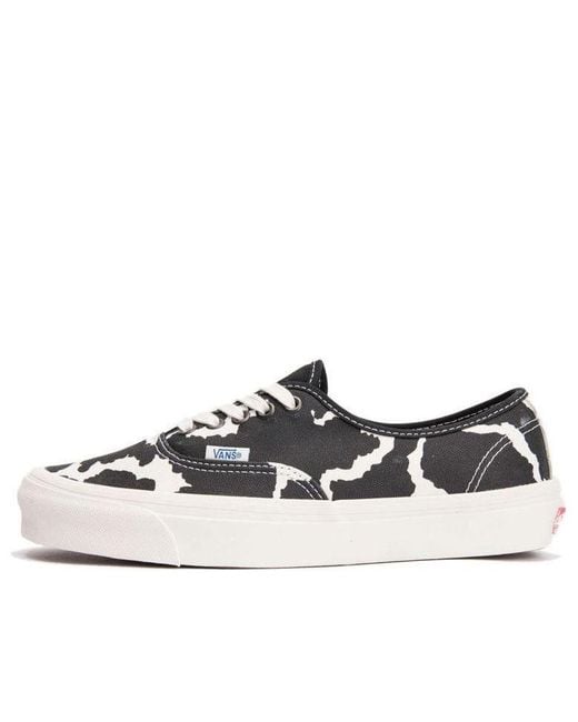 Vans Blue Og Authentic Lx 'Cowprint' for men