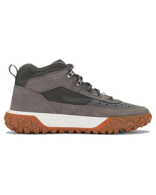 Timberland Black Greenstride Motion 6 Low Lace Up Hiking Sneakers 'Meidum' for men