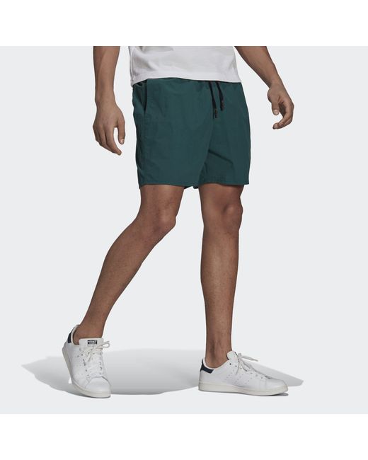 Adidas Green Originals Artist Shorts Pocket Sports Drawstring for men