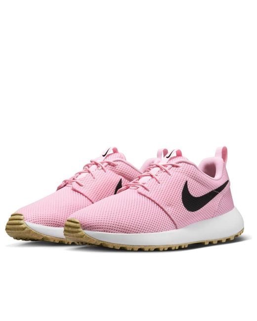 Nike Pink Roshe Golf Next Nature 'Medium Soft Gum' for men