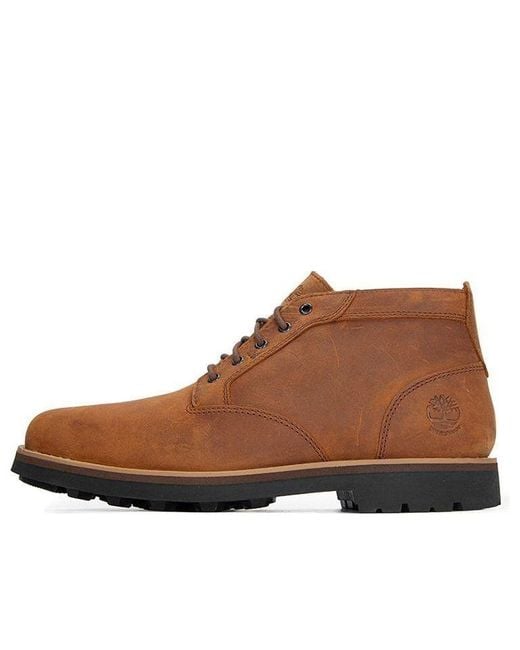 Timberland Brown Crestfield Waterproof Chukka Boot 'Rust' for men