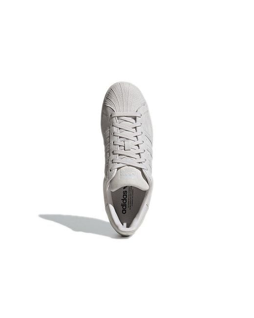 Adidas White Originals Superstar Cozy Skate Shoes One' for men