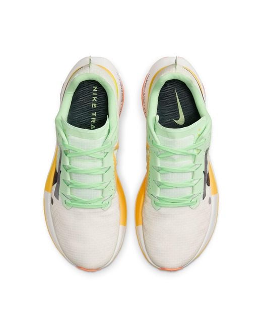 Nike White Ultrafly Trail-Racing Shoes