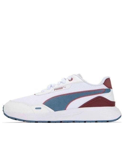 PUMA White Runtamed Plus Retro Prep for men